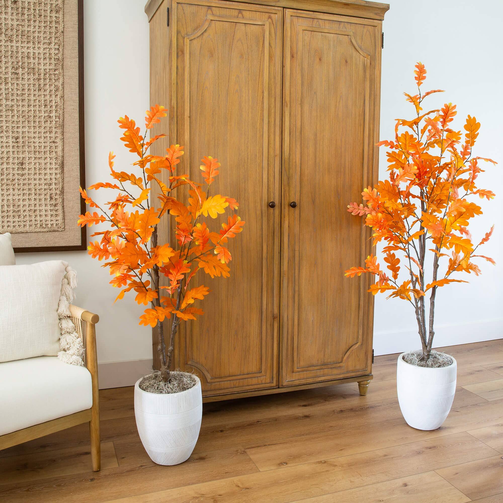 5ft. Artificial Autumn Oak Tree